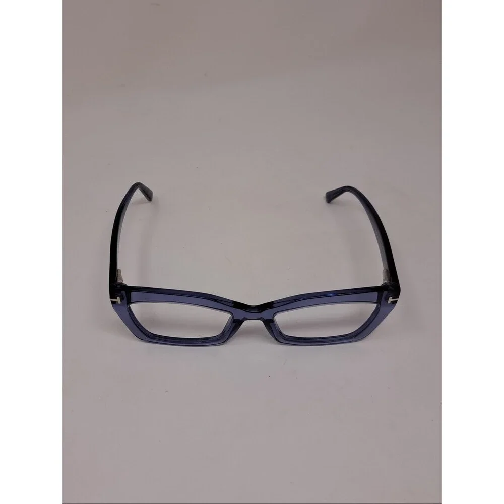 Tom Ford Women's Frames Glasses Purple Translucent Cat-Eye TF 5766-B 54-19-140